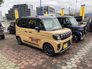 新型、旧型スペーシアギア準備してます！！